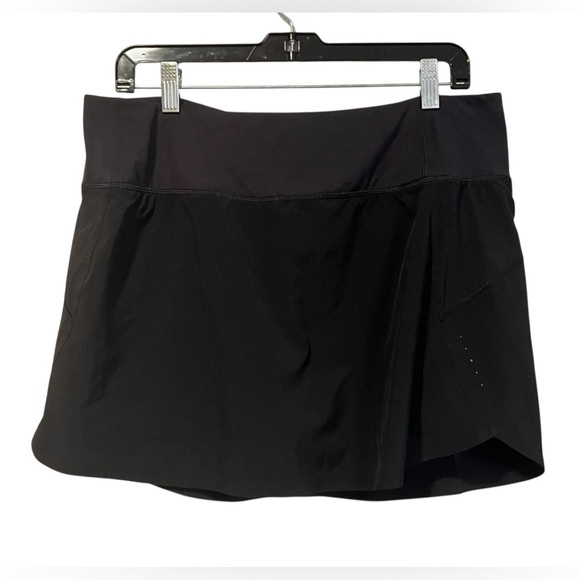 Athleta Women's Black Run With It Skort Sz XL Tennis Athleisure - Picture 2 of 9